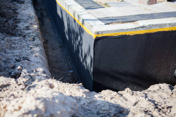 SJ Waterproofing Pros completing home waterproofing near Bridgeton, IN