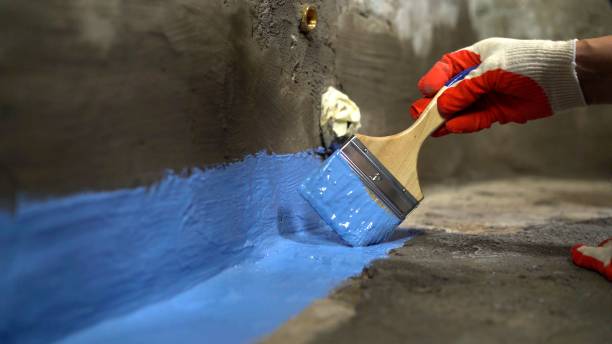 SJ Waterproofing Pros commercial waterproofing team near Bridgeton, IN